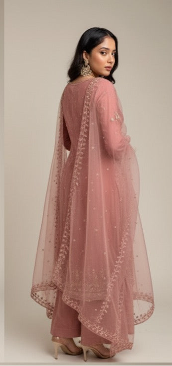 Festive wear fully stiched T Fully Stitched Ready to Wear Set